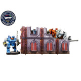 Micro Art Studio - Imperial Walls Low (2) PREPAINTED [28mm/1:56]