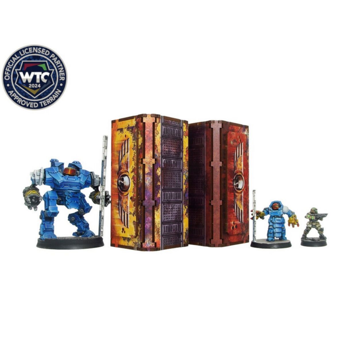 Micro Art Studio - Imperial WTC Containers 1 (2) PREPAINTED [28mm/1:56]