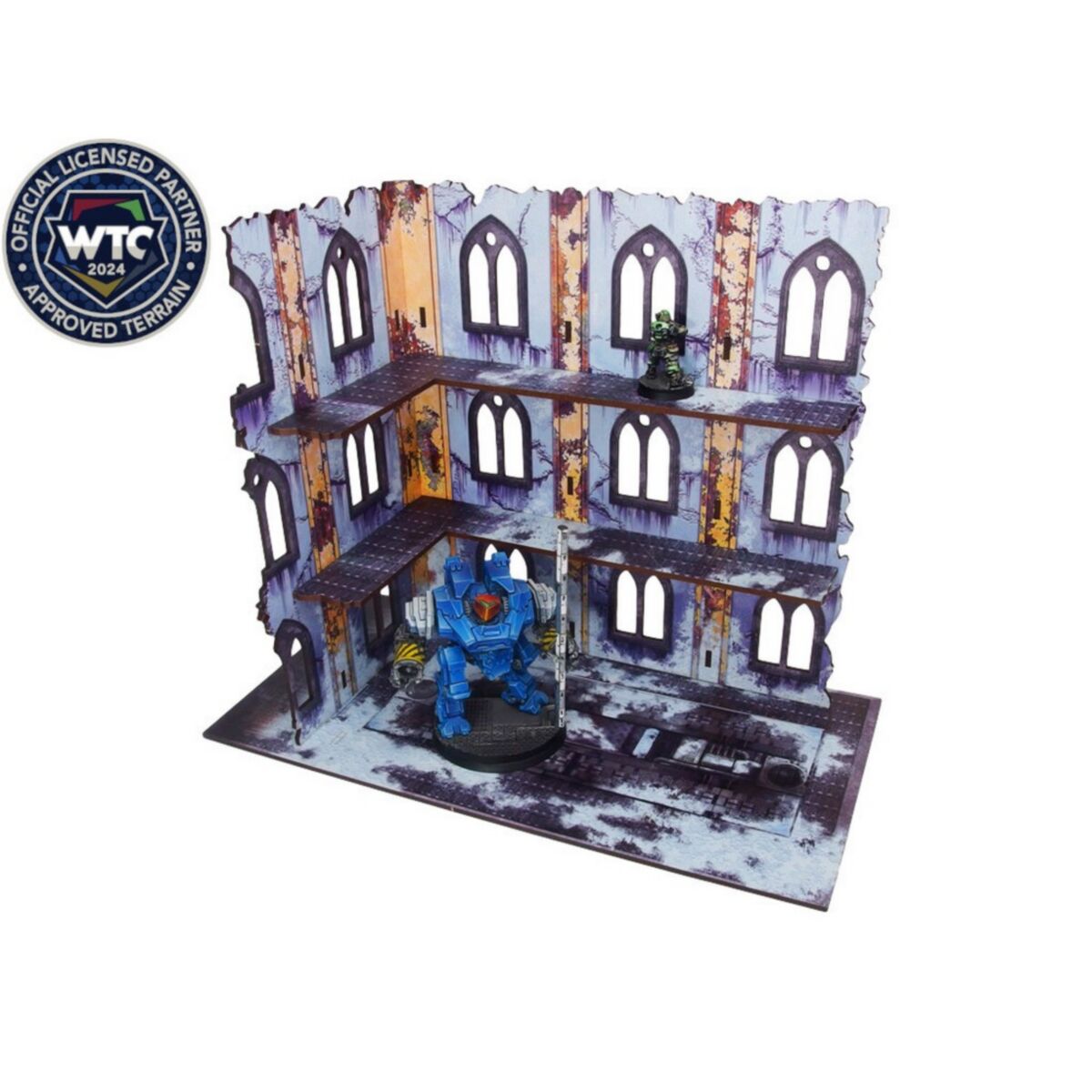 Micro Art Studio - Imperial Walls High Fenris (1) PREPAINTED [28mm/1:56]