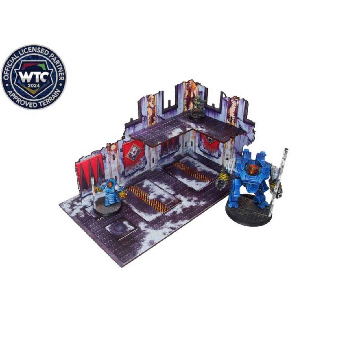 Micro Art Studio - Imperial Walls Low Fenris (2) PREPAINTED [28mm/1:56]