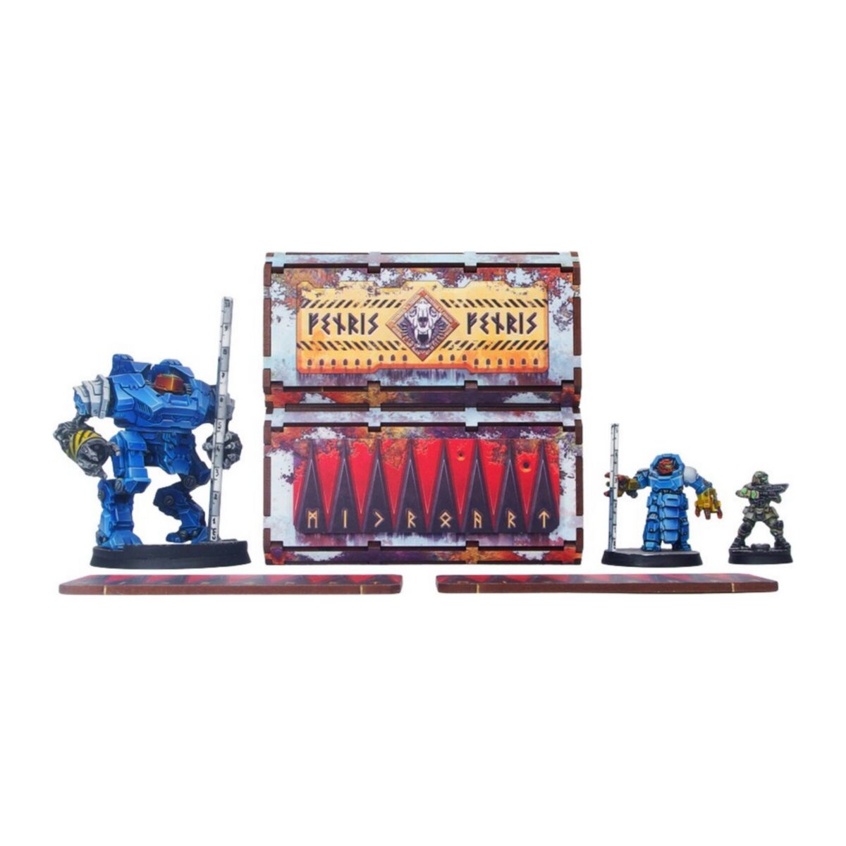 Micro Art Studio - Imperial WTC Containers Fenris (2) PREPAINTED [28mm/1:56]