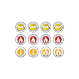 Micro Art Studio - Infinity Token Sets - N4 Infinity Tokens Warband (12)