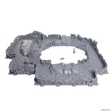 Dungeons & Lasers: Half-Height Walls - Rocky Caves: Unpainted