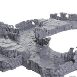 Dungeons & Lasers: Half-Height Walls - Rocky Caves: Unpainted