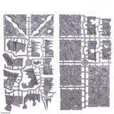 Dungeons & Lasers: Half-Height Walls - Rocky Caves: Unpainted