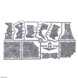 Dungeons & Lasers: Half-Height Walls - Spider Nest: Unpainted