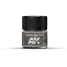 AK Interactive Real Colors - Acrylic Lacquer Paint 10ml bottle - RLM 61/RAL 8019