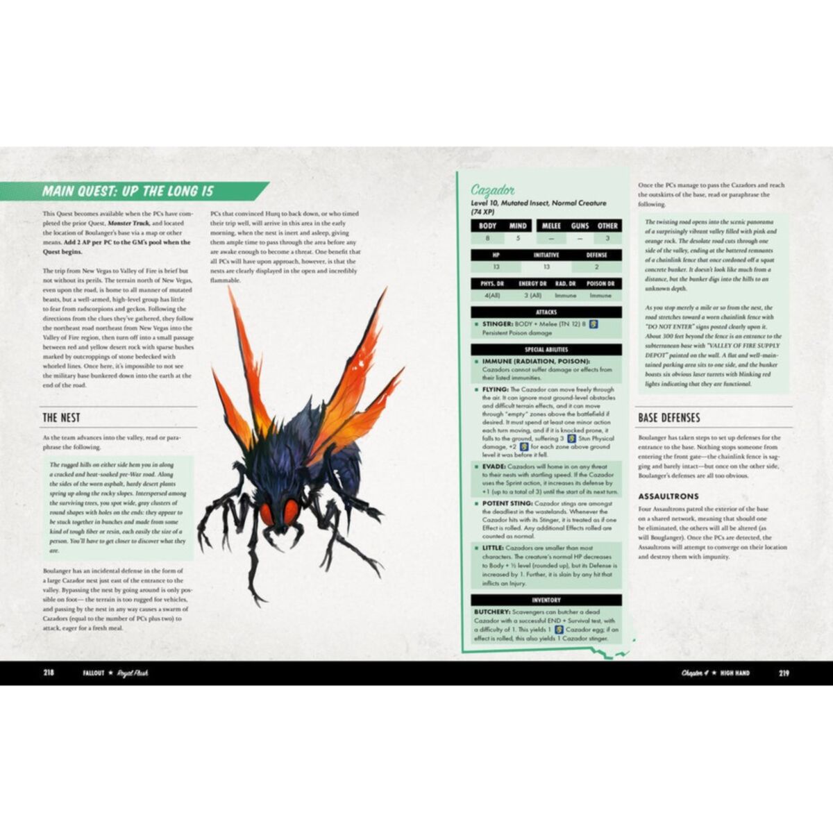 Fallout: The Roleplaying Game - Royal Flush Quest Book