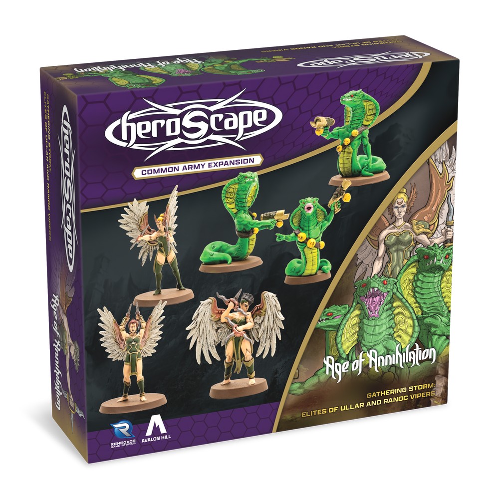 Heroscape - Elites of Ullar and Ranoc Vipers Army Expansion