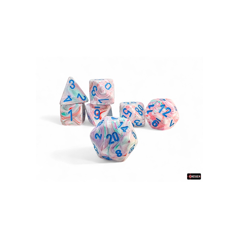 CHX 22544 Festive Mega-hedral Pop Art/blue 7-Die Set
