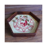 Q Workshop - Dice Macabre Wooden Dice Tray