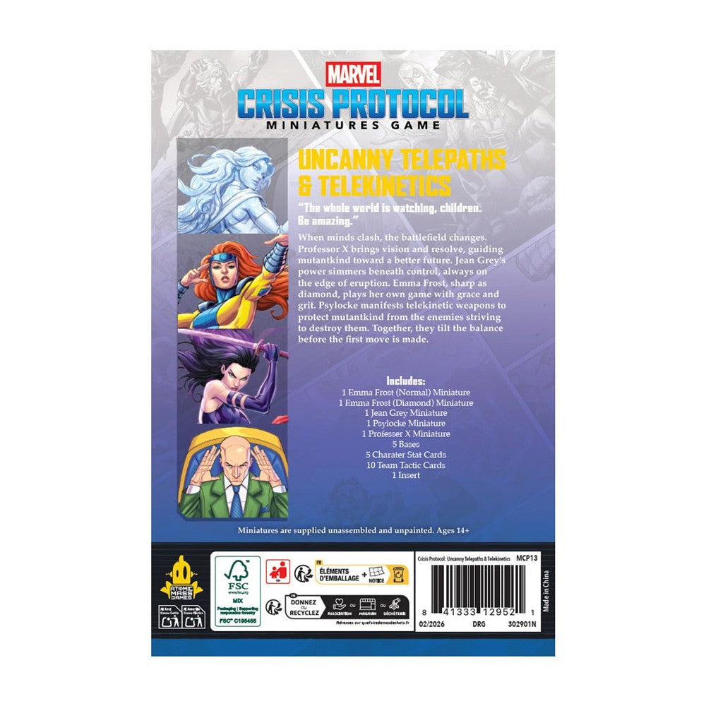 Marvel: Crisis Protocol – Uncanny Telepaths & Telekinetics - Pre-Order