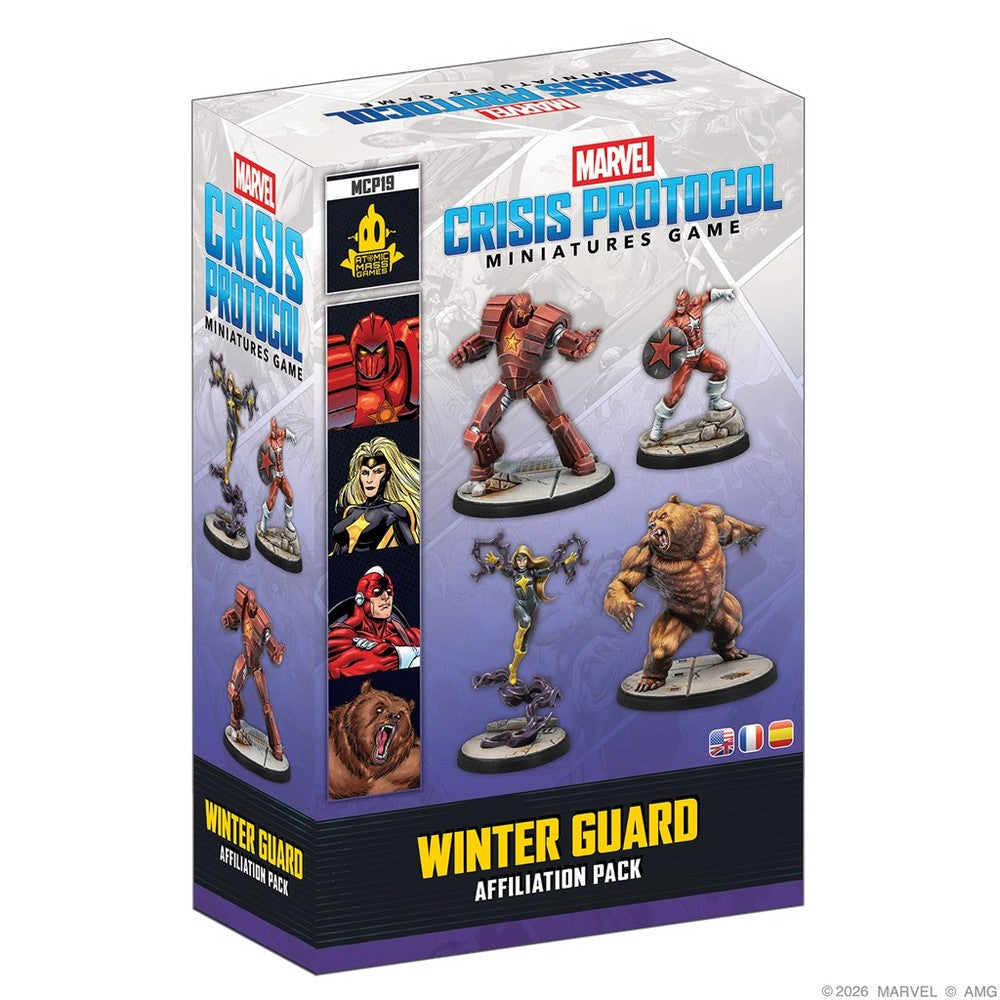Marvel: Crisis Protocol – Winter Guard Affiliation Pack - Pre-Order