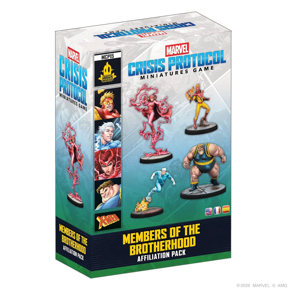 Marvel: Crisis Protocol – Members of the Brotherhood Affiliation Pack - Pre-Order