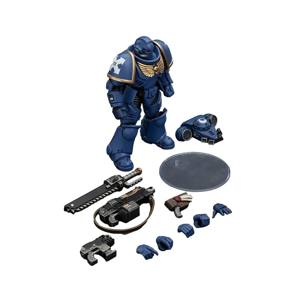 Warhammer Collectibles: 1/18 Scale Space Marines Ultramarines Outriders Brother Catonus - Pre-Order