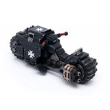 Warhammer Collectibles: 1/18 Scale Space Marines Black Templars Outriders - Pre-Order