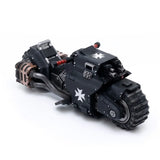 Warhammer Collectibles: 1/18 Scale Space Marines Black Templars Outriders - Pre-Order