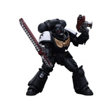 Warhammer Collectibles: 1/18 Scale Space Marines Black Templars Outriders Brother Valtus - Pre-Order