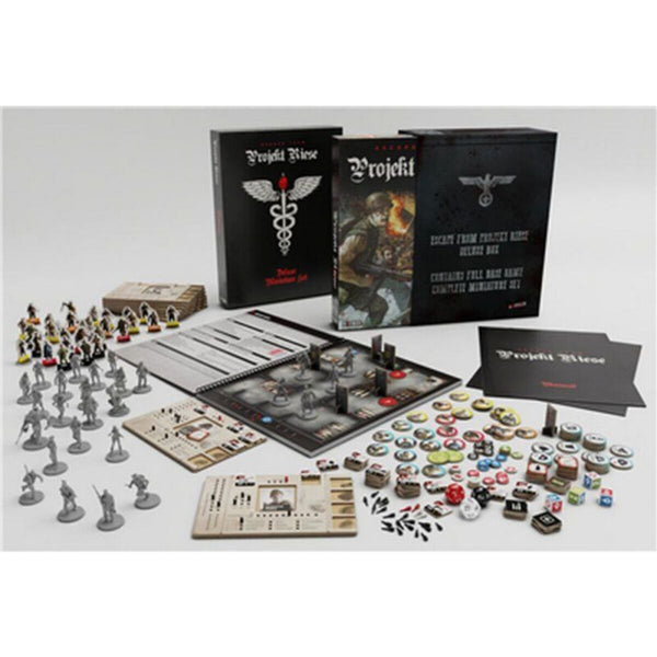 Raybox Games: Escape from Projekt Riese DELUXE Set - Pre-Order