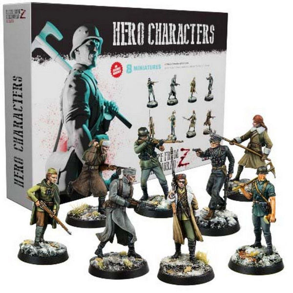 Raybox Games: Escape from Stalingrad Z: Hero Miniatures Set - Pre-Order