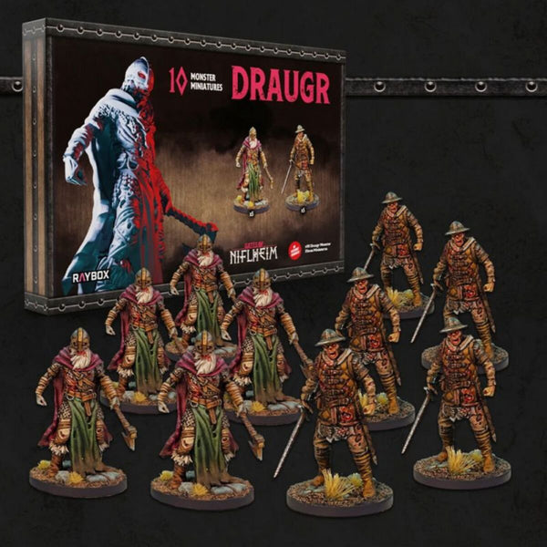 Raybox Games: Gates of Nifleheim Draugr Miniatures Set - Pre-Order