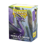 Dragon Shield: Sleeves – Matte Dual – Nebula & Silver