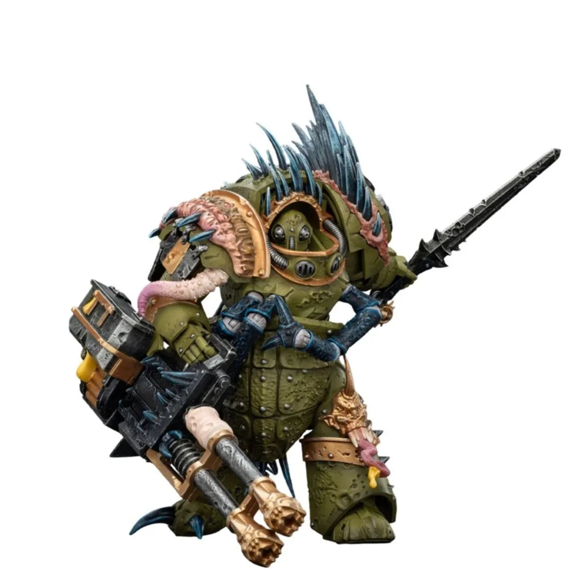 Warhammer Collectibles: 1/18 Scale Death Guard Blightlord Terminator 1 - Pre-Order