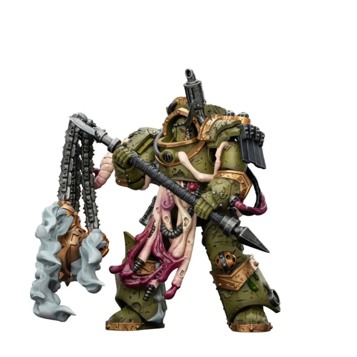 Warhammer Collectibles: 1/18 Scale Death Guard Blightlord Terminator 2 - Pre-Order