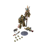 Warhammer Collectibles: 1/18 Scale Death GuardPlague Marine Icon bearer - Pre-Order