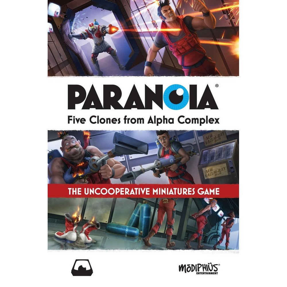 Paranoia Five Clones from Alpha Complex Book (Paranoia Miniatures)