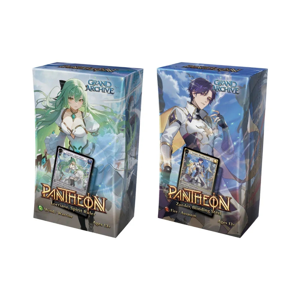 Grand Archive TCG: Radiant Origins – Pantheon Deck Set (4 Decks) - Pre-Order