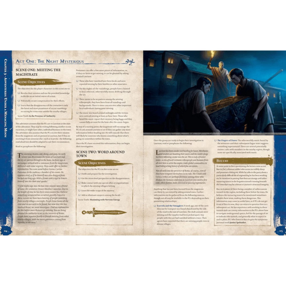 Cohors Cthulhu RPG Laurium Adventures Book