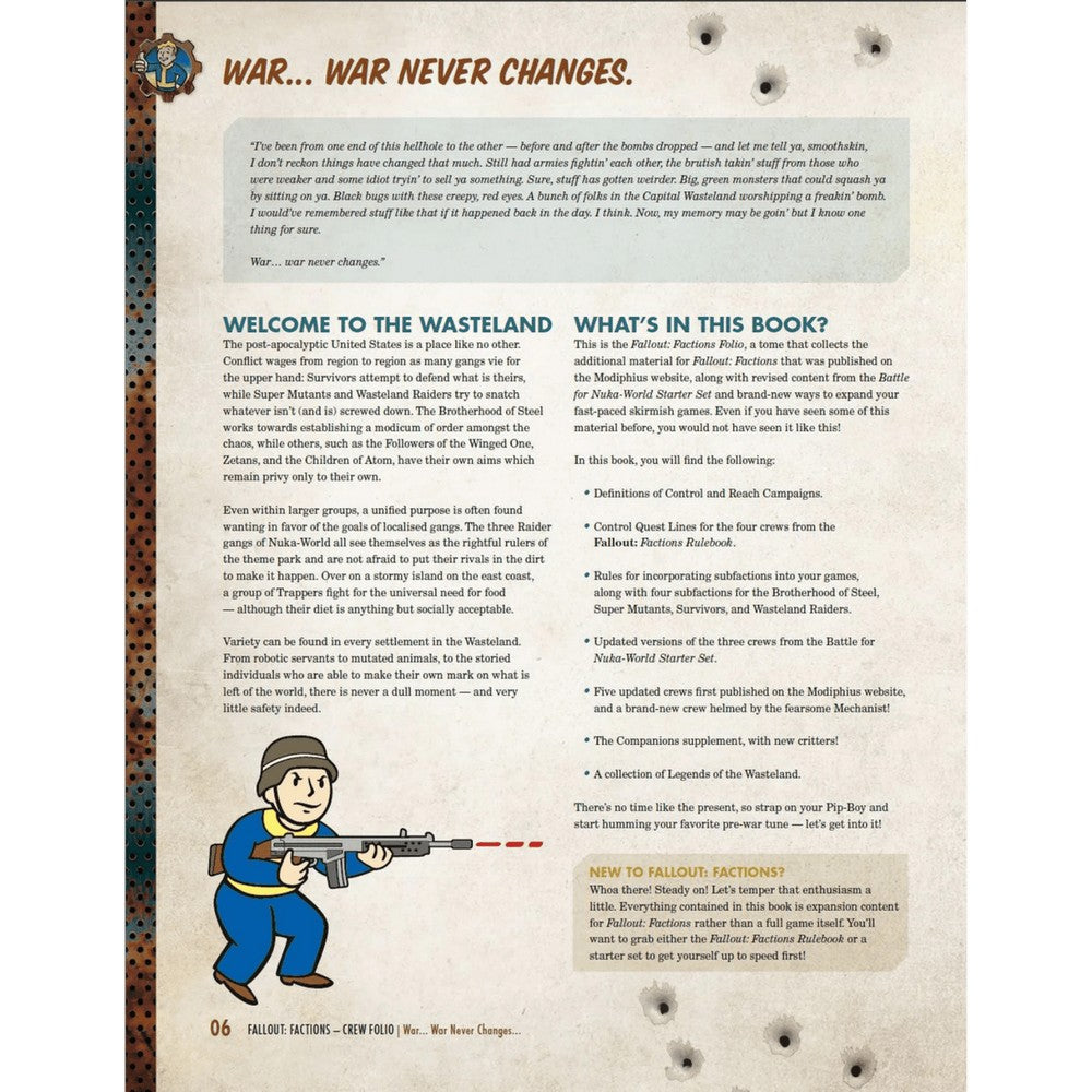 Fallout: Factions - Crew Folio