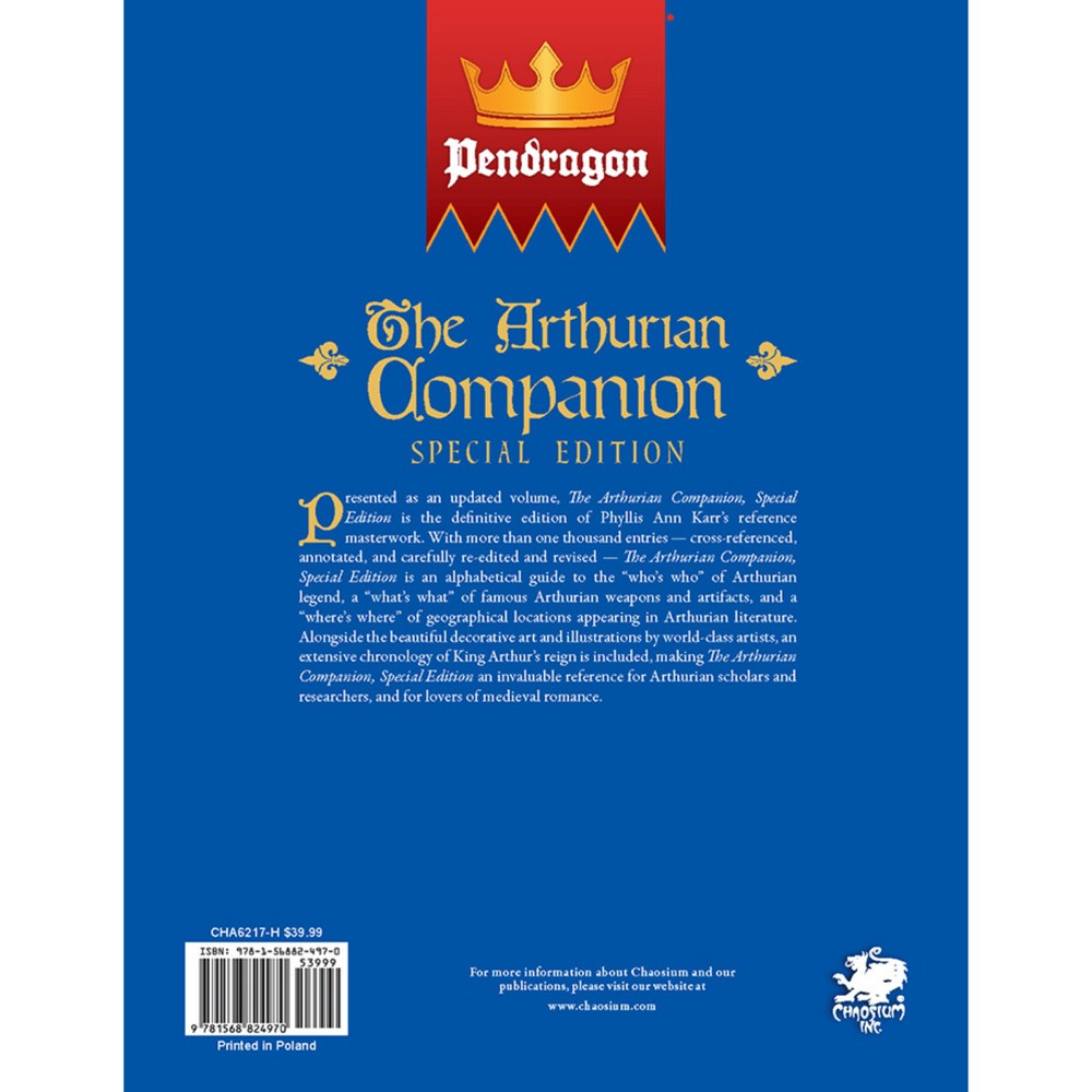 Title: Pendragon Fiction: The Arthurian Companion