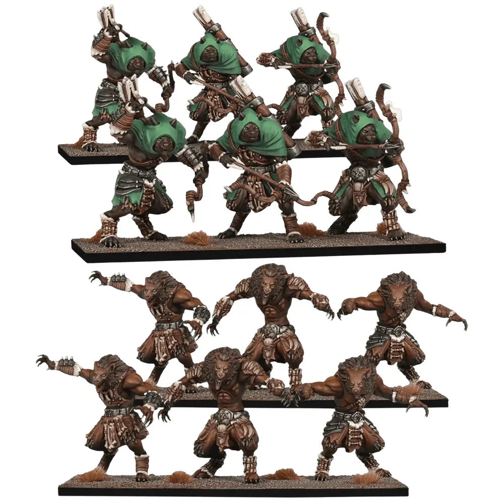 Kings of War - Xirkaali - Plainstalker/Wildfangs Regiment (4th Ed)
