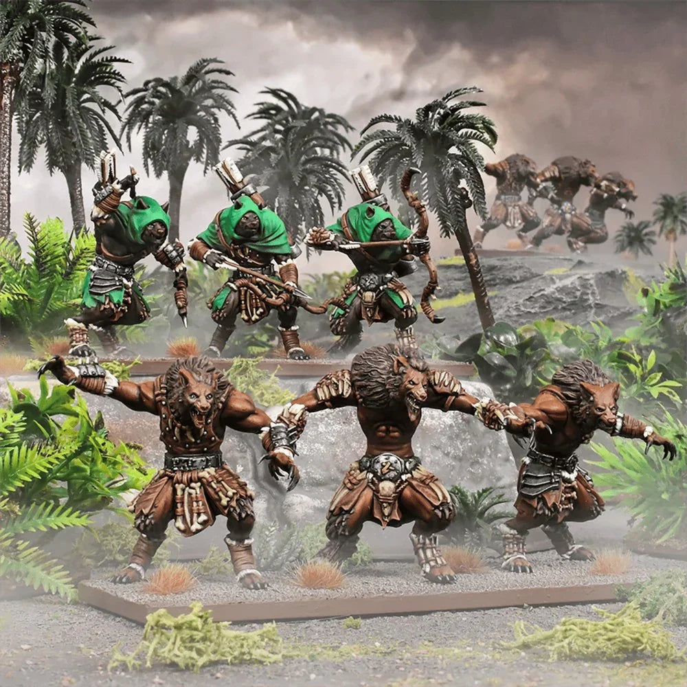 Kings of War - Xirkaali - Plainstalker/Wildfangs Regiment (4th Ed)