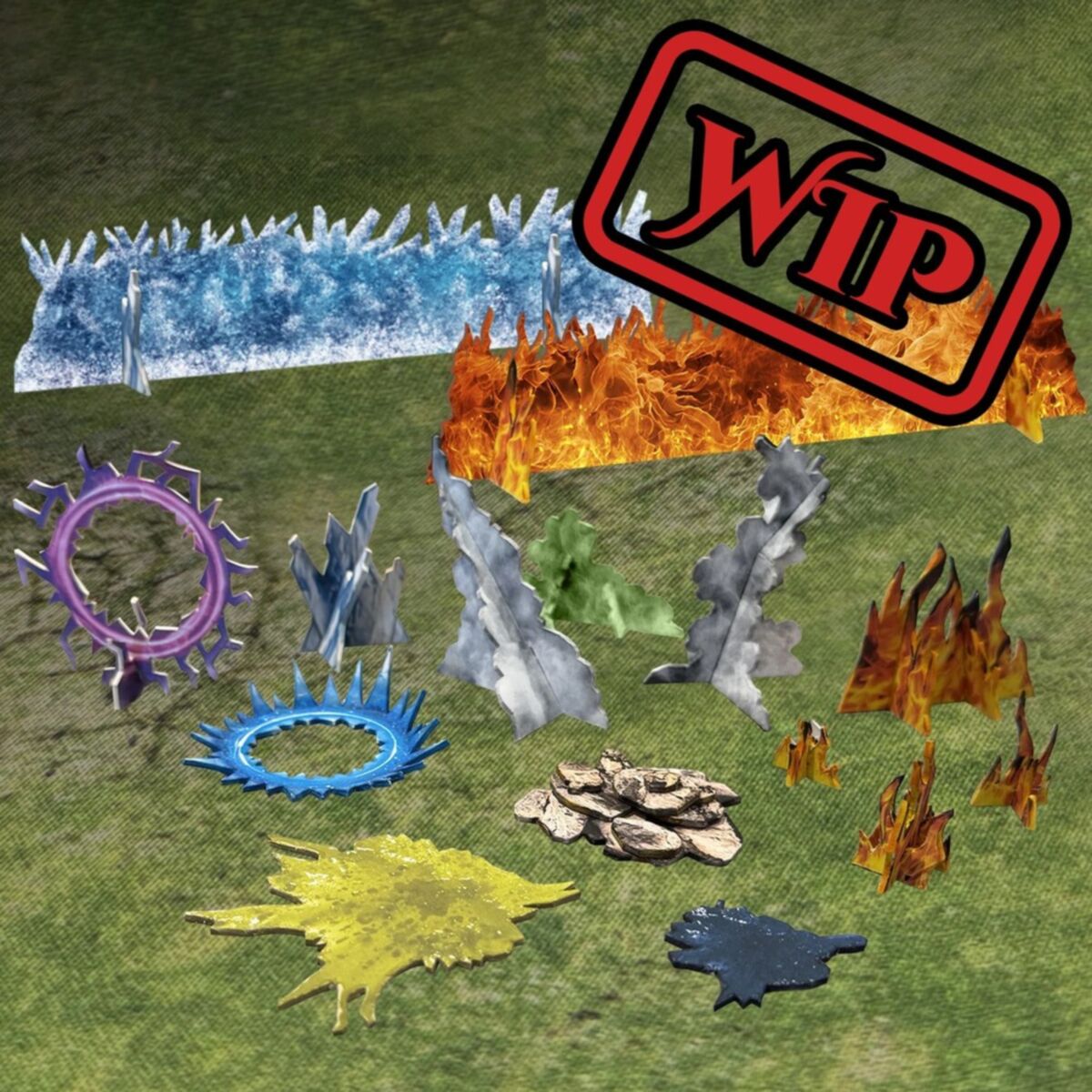 Battle Systems - Hazards & Hexcraft Effects Pack - Pre-Order