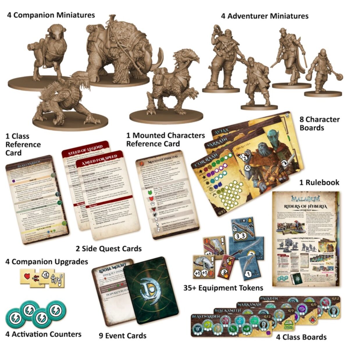 Battle Systems - Maladum Riders of Hyberia Expansion - Pre-Order