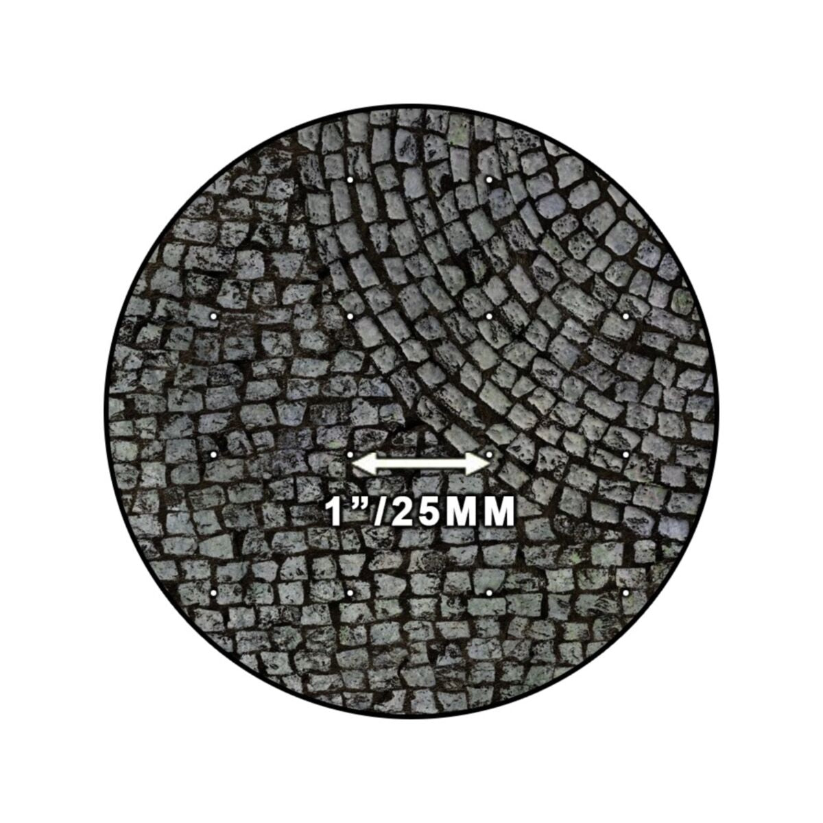 Battle Systems - Cobbled Plaza Gaming Mat 3x3 - Pre-Order