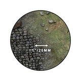 Battle Systems - Cobbled Outskirts Gaming Mat 3x3 - Pre-Order