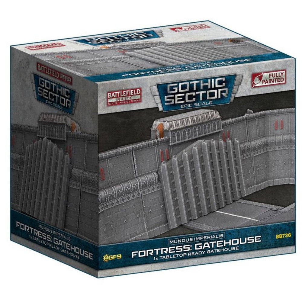 Battlefield in a Box: Gothic Sector - Mundus Imperialis Fortress: Gatehouse - Pre-Order