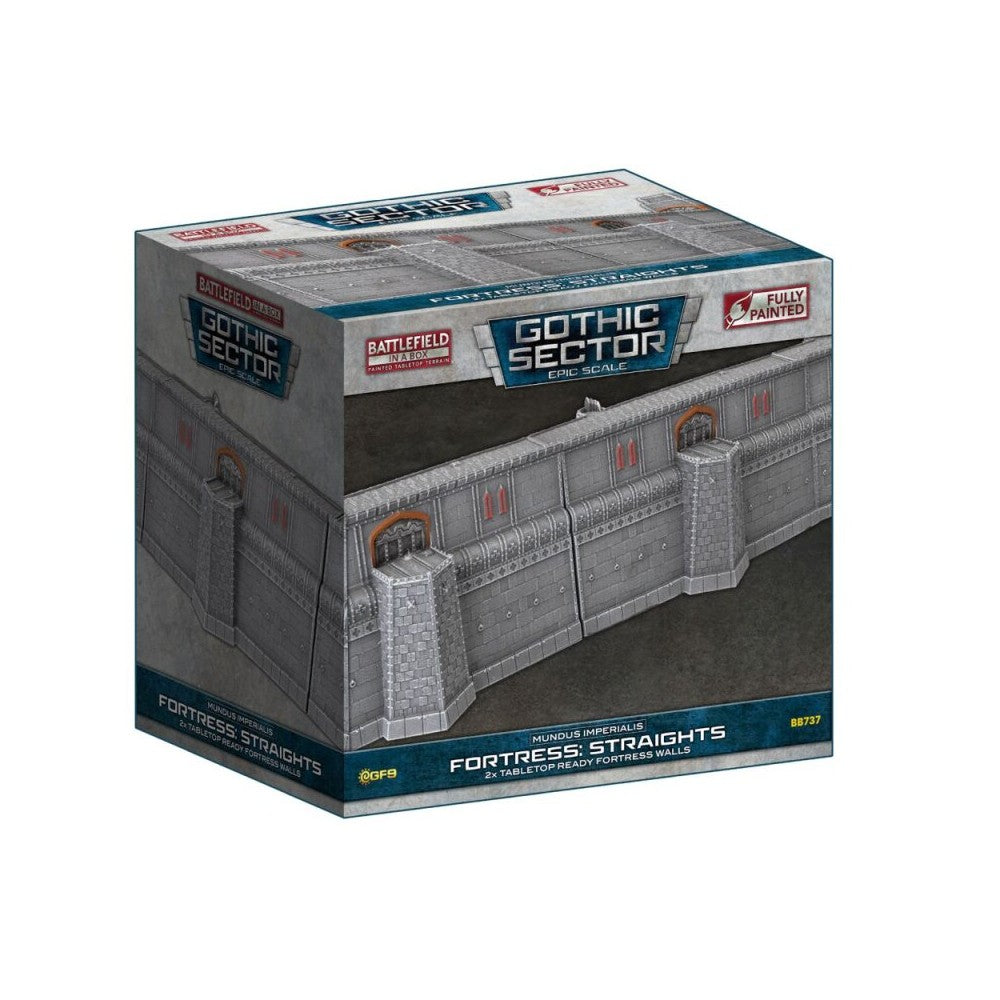 Battlefield in a Box: Gothic Sector - Mundus Imperialis Fortress: Straight - Pre-Order