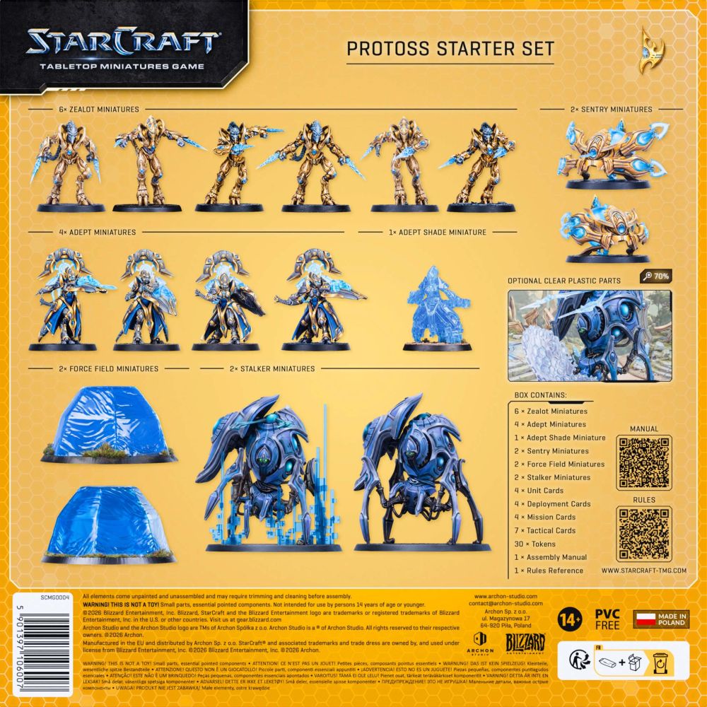 Starcraft Miniatures Games: Protoss Starter Set - Pre-Order