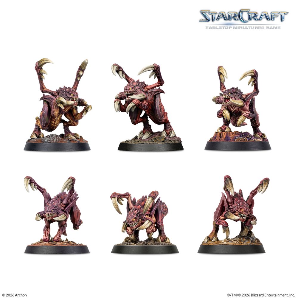 Starcraft Miniatures Games: Zerg Starter Set - Pre-Order