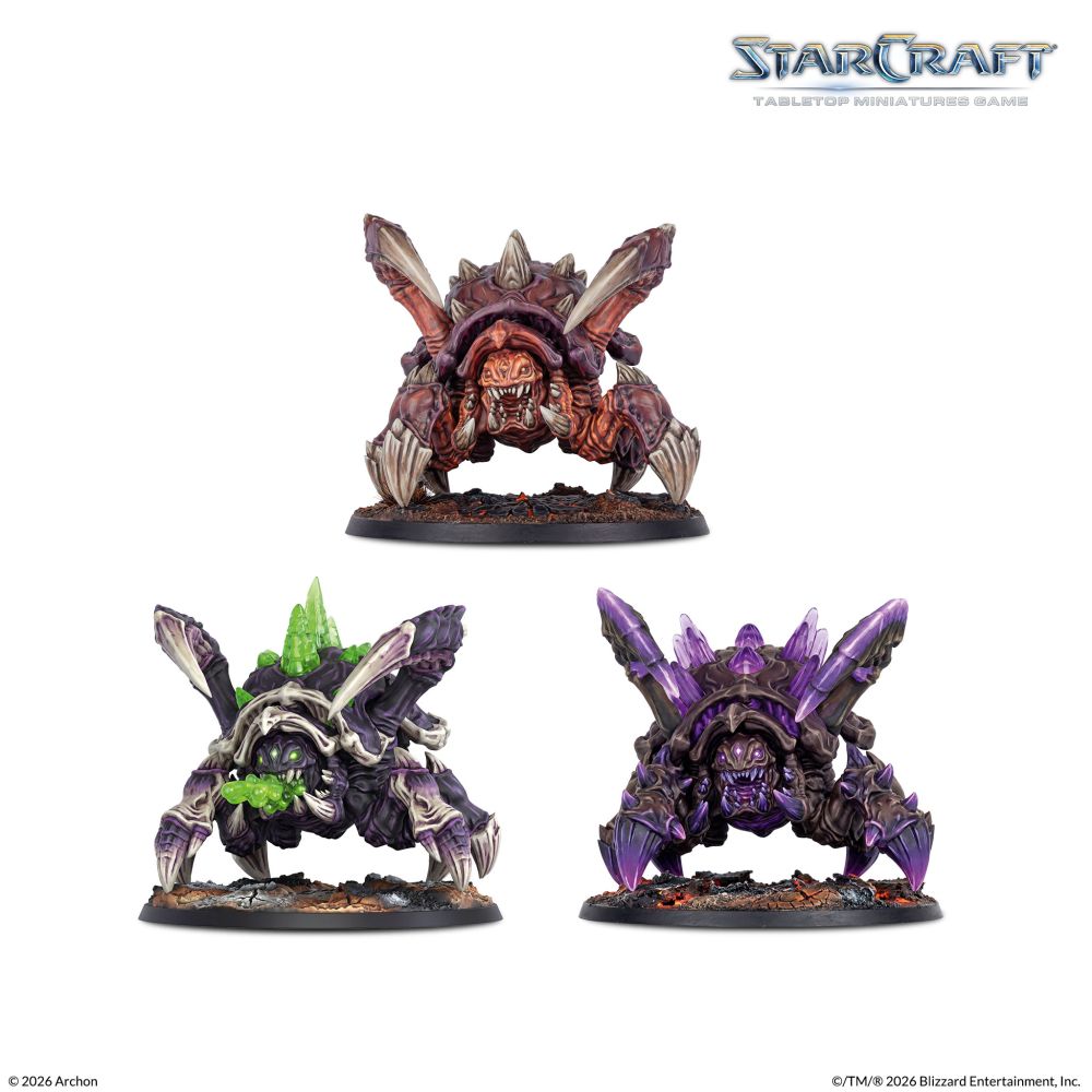 Starcraft Miniatures Games: Zerg Starter Set - Pre-Order