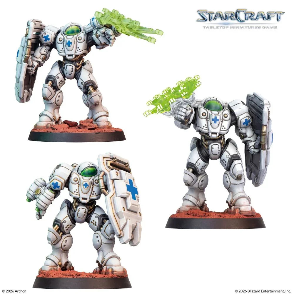 Starcraft Miniatures Games: Terran - Medic - Expansion Set - Pre-Order