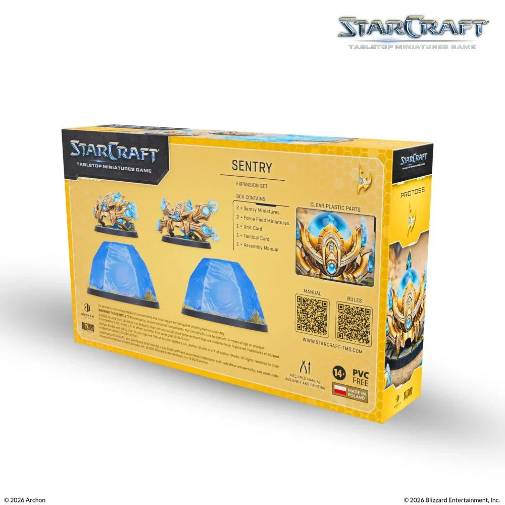 Starcraft Miniatures Games: Protoss - Sentry - Expansion Set - Pre_Order