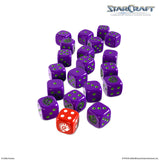 Starcraft Miniatures Games: Zerg - Custom Dice Set - Faction Dice - Pre-Order (Wave 3)
