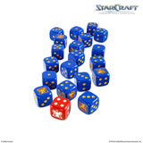 Starcraft Miniatures Games: Terran - Custom Dice Set - Faction Dice - Pre-Order (Wave 3)