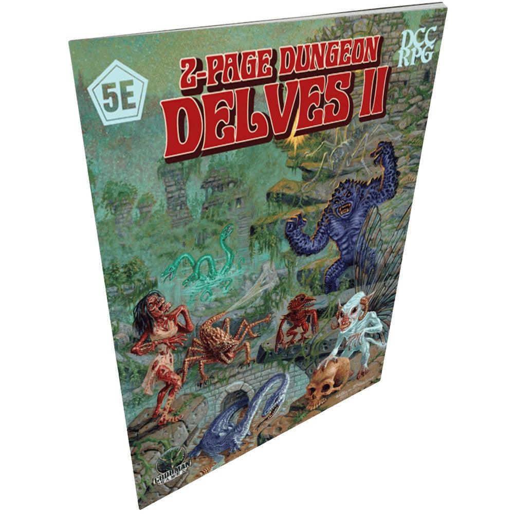 Dungeon Crawl Classics: 2-Page Dungeon Delves #2